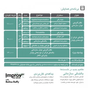 حضور در همایش نوآوری سازمانی