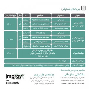 حضور در همایش نوآوری سازمانی